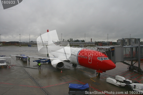 Image of Airplane at airport