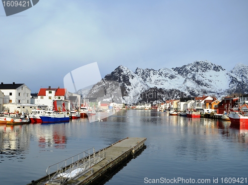 Image of Harbour of Henningsvaer