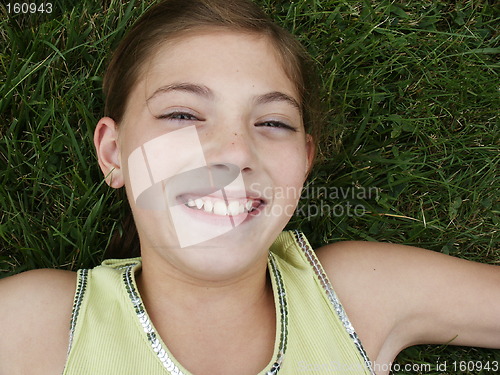 Image of 12 year old girl.