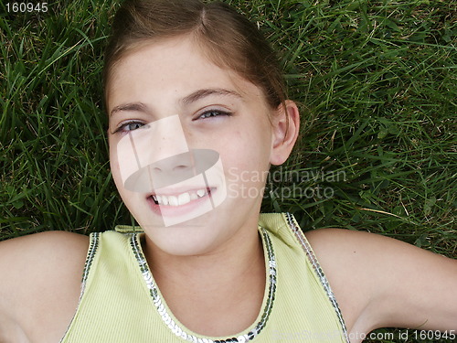 Image of 12 year old girl.