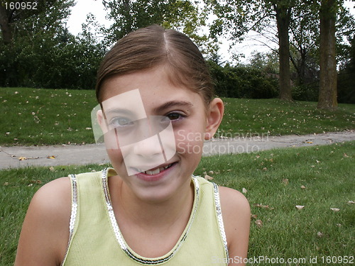 Image of 12 year old girl.