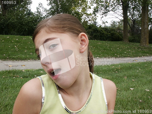 Image of 12 year old girl.