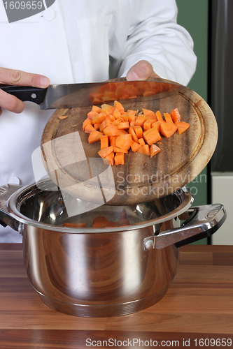 Image of Sliced carrots