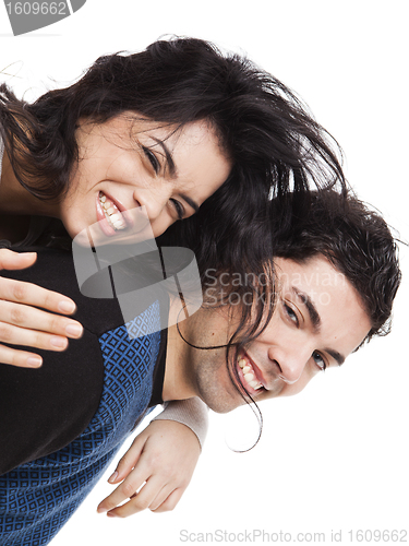 Image of Happy young couple
