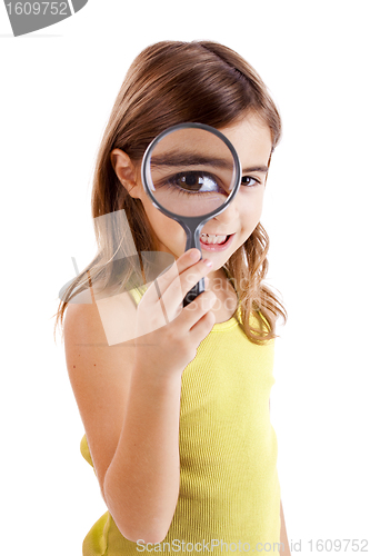 Image of Looking through a magnifying glass