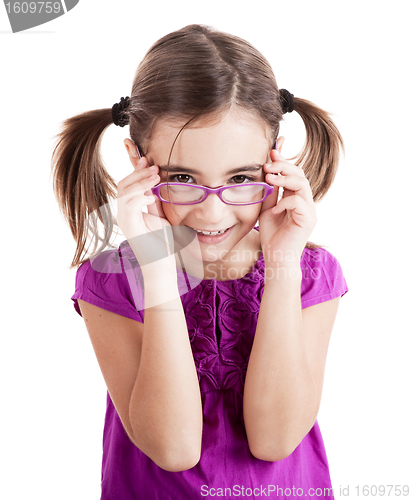 Image of Girl with glasses