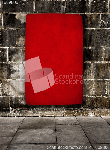 Image of Red grunge background