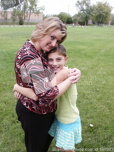 Image of Mother and 12-year-old daughter.