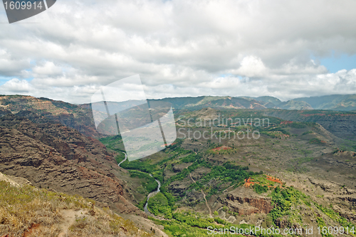 Image of Waimea Canyon - Kauai, Hawaii