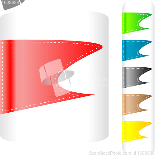 Image of Tag Sticker Label Plaster Shadow