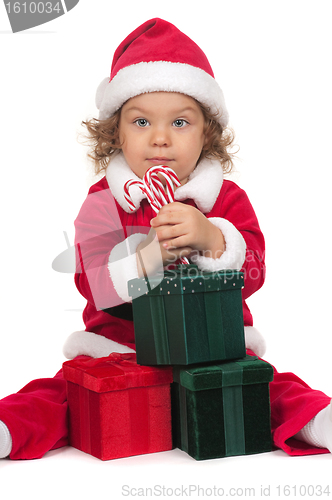 Image of Child and Chritstmas