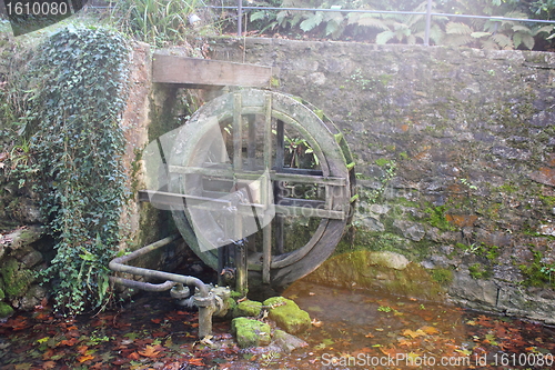 Image of water mill wheel