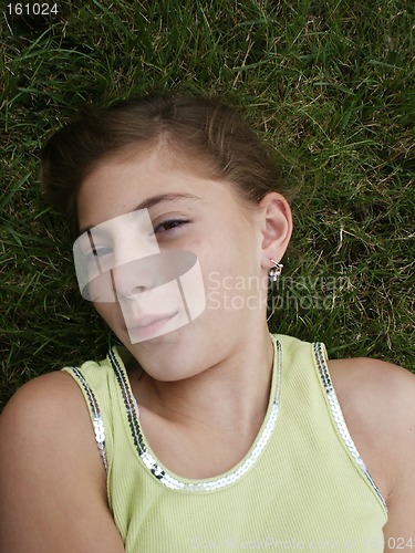 Image of 12 year old girl.