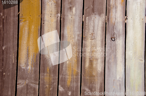 Image of Background rural farm building wall wooden planks 