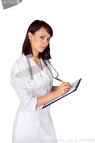 Image of Young Confident Female Doctor 