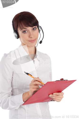 Image of Female Customer Service Representative