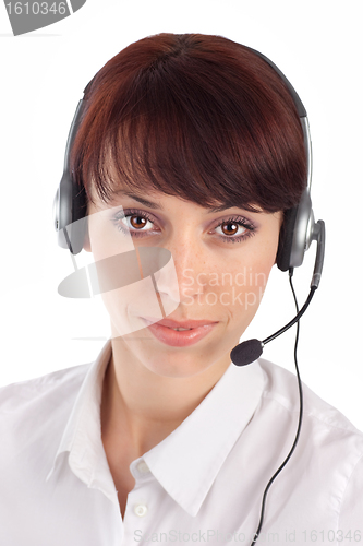 Image of Female Customer Service Representative