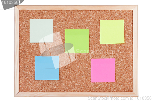 Image of Corkboard with Notes