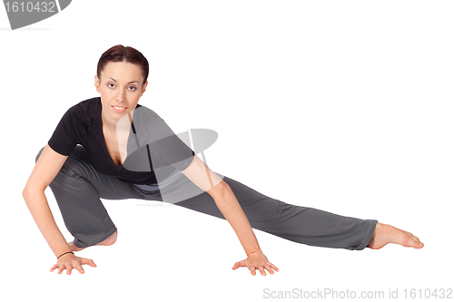 Image of Woman doing Stretching Exercise