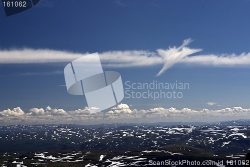Image of The roof of Norway.  Haukeli mountain
