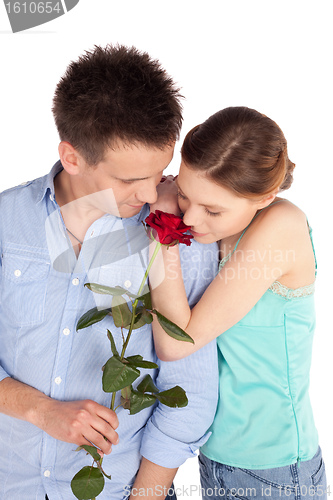 Image of Tender Couple in Love