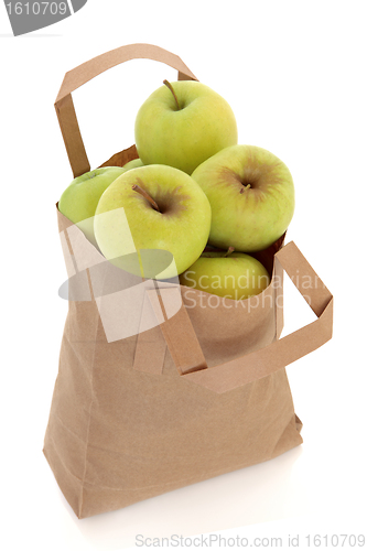 Image of Apples in a Bag