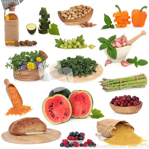Image of Large Food Collection