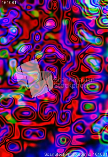 Image of A multicolored pattern