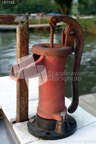 Image of Fish Cleaning Pump - red