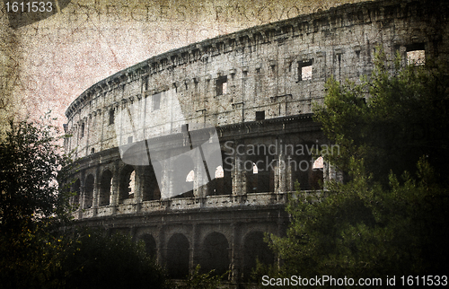 Image of Colosseum - Rome, Italy 