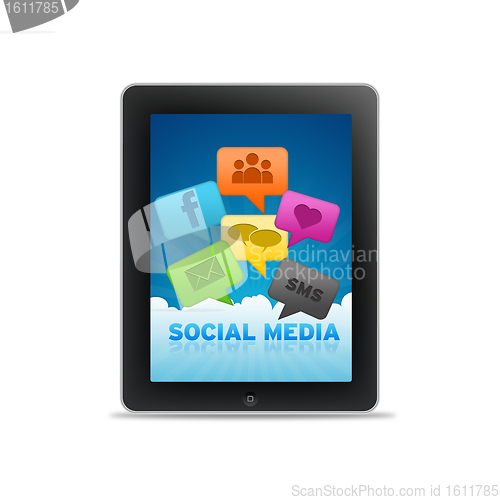 Image of Social Media Tablet PC