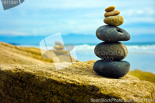 Image of Zen Stone stacked together