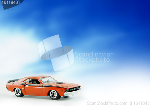 Image of Dodge Challenger Toy Car