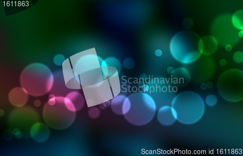 Image of Colorful defocused lights