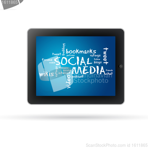 Image of Social Media Tablet PC