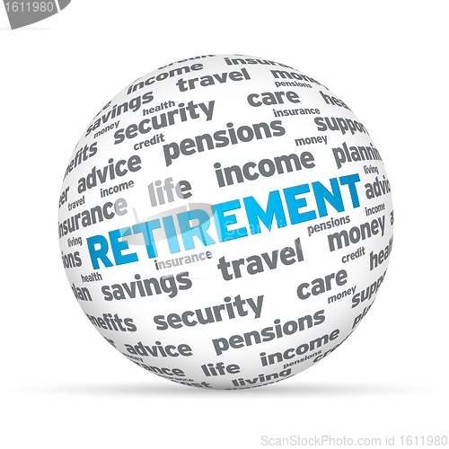 Image of Retirement 3D Sphere