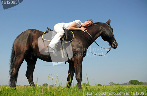Image of riding girl