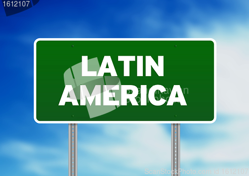 Image of Latin America Highway Sign