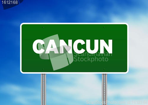 Image of Cancun Highway  Sign