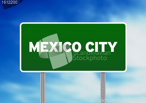 Image of Mexico City Highway  Sign