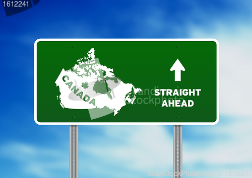 Image of Canada Highway Sign