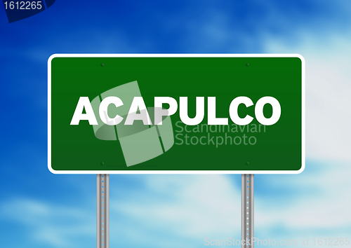 Image of Acapulco Highway  Sign