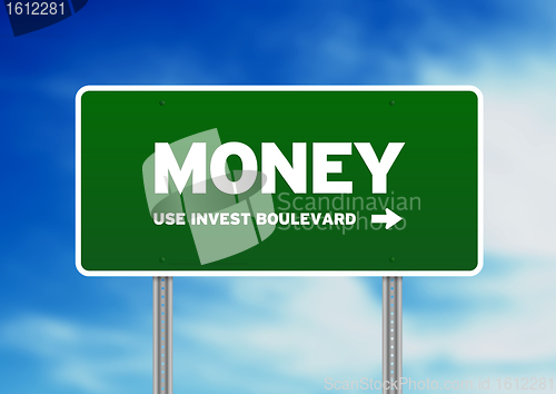 Image of Green Money Highway  Sign