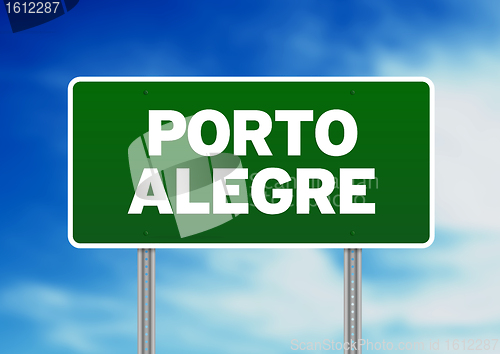 Image of Porto Alegre Highway Sign