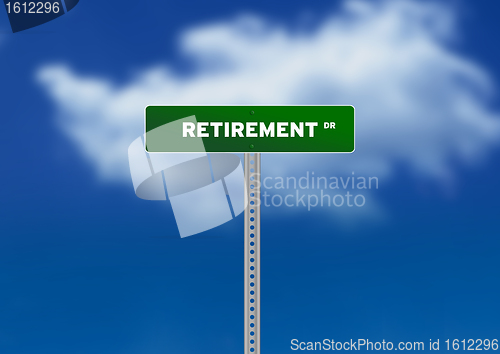 Image of Retirement Road Sign