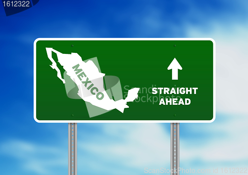 Image of Mexico Highway Sign