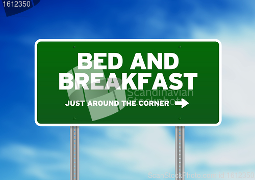 Image of Bed & Breakfast Road Sign