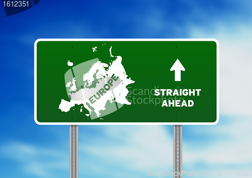 Image of Europe Highway Sign