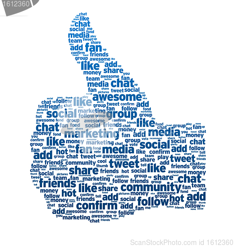 Image of Words - Thumb Up