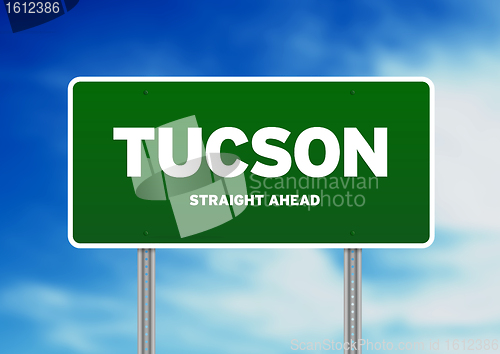 Image of Tucson, Arizona Highway Sign